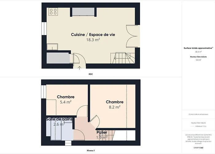 Ferienhaus Maison Vue Pour 2 Adultes Et 2 Enfants *